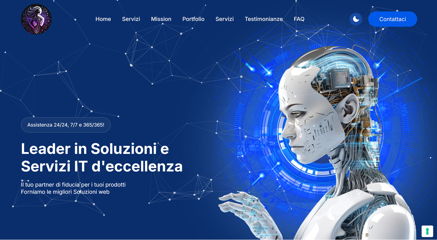 Screenshot progetto CyberJefa